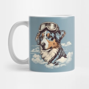 Aviator dog Mug